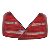 FANALI MERCEDES CLASSE S W221 05-11 LED ROSSO CROM