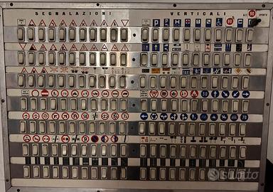 Pannello luminoso per la didattica da autoscuola