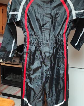 TUTA più pantaloni antipioggia Moto