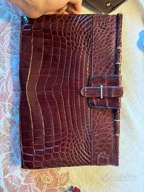 Borsa in vera pelle di Coccodrillo