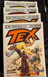 lotto di Tex albo speciale n. 7-17-21-26
