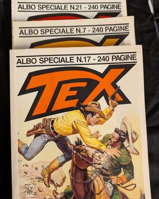 lotto di Tex albo speciale n. 7-17-21-26