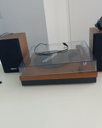 Giradischi Vosterio per vinili 