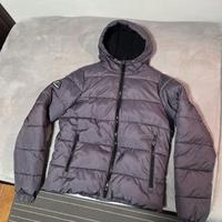 Superdry giacca piumino invernale uomo grigio tg.S