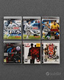 Lotto 6 giochi PlayStation 3 PS3 originali