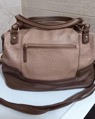 borsa carpisa marrone e beige