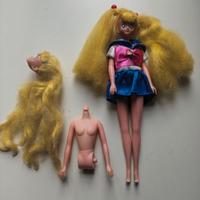 Bambola sailor moon e pezzi di ricambio