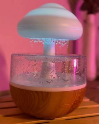 Umidificatore pioggia led