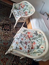 poltroncine floreali