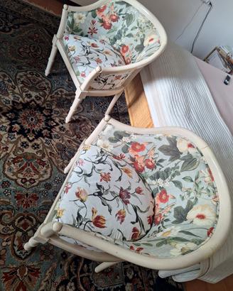 poltroncine floreali