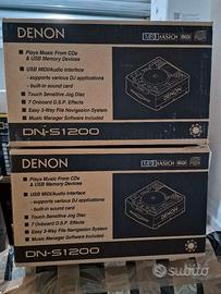 Coppia di CDJ DENON DN-S1200