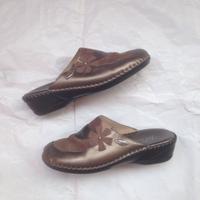 Pantofole in vera pelle