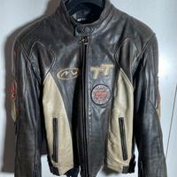 GIUBBOTTO MOTO PELLE MTECK VINTAGE TOURISTROPHY