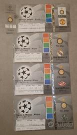 Biglietti Inter Champions League 98/99