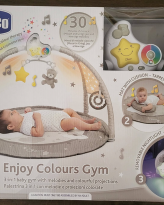 Tappeto gioco con musica e colori