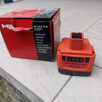 batteria originale nuova hilti b144 2.6