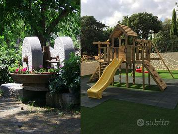 Villetta giardino e parco giochi a 150 mt dal mare