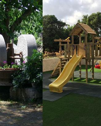 Villetta giardino e parco giochi a 150 mt dal mare