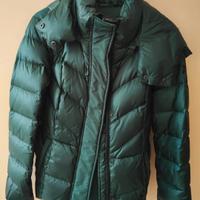 Giubbotto Camomilla verde trapuntato 