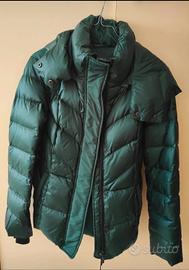 Giubbotto Camomilla verde trapuntato 