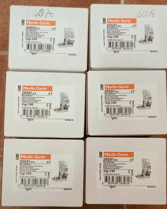 Materiale per quadri elettrici Merlin Gerin