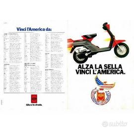 Depliant Pubblicitario Gilera GSA epoca