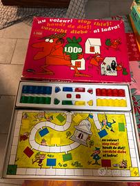 Gioco in scatola al ladro vintage anni 80