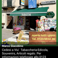 Vendita edicola-tabacchi