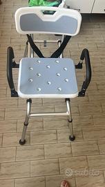 Sedia per vasca da bagno per mobilità ridotta