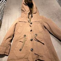 Parka bambino con pelo e pelliccia