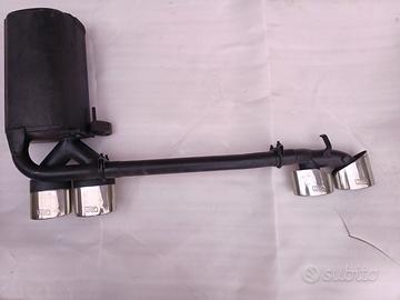 Marmitta Auto doppio scarico universale