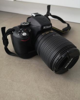 Nikon D5100 + obiettivo 18-105 come NUOVA