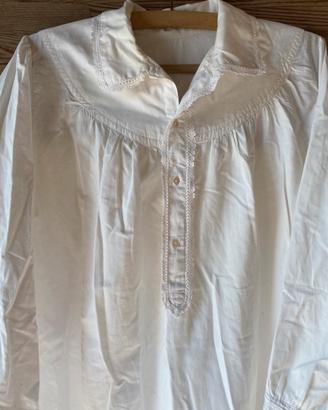 camicia da notte antica primo Novecento