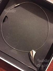 Collana breil stones artiglio acciaio con cavetto