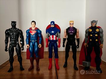 lotto action figure supereroi Marvel Hasbro 