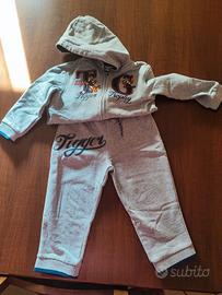 Tute bimbo Tigro e Taz  cotone felpato 