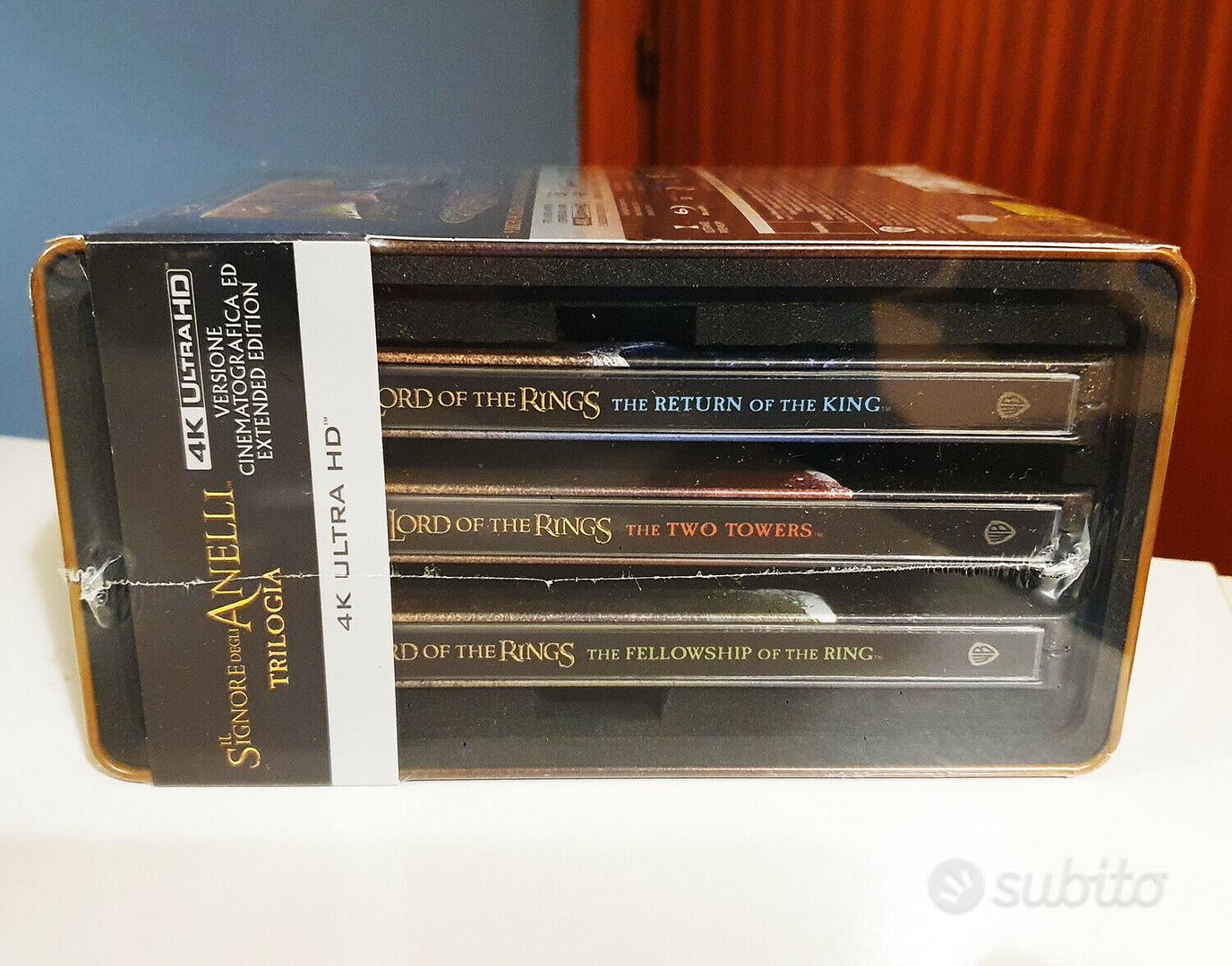 Il signore degli anelli trilogia 4k steelbook Musica e Film In