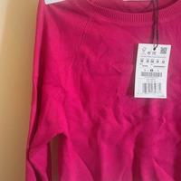 Maglione Pull&Bear fucsia nuovo con cartellino 