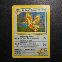 LT Surge Fearow - Carte Pokemon Set Gym 