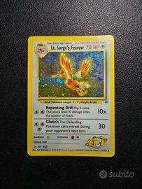 LT Surge Fearow - Carte Pokemon Set Gym 
