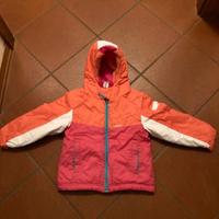 completo sci bambina giaccone e salopette 4 anni