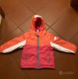 completo sci bambina giaccone e salopette 4 anni