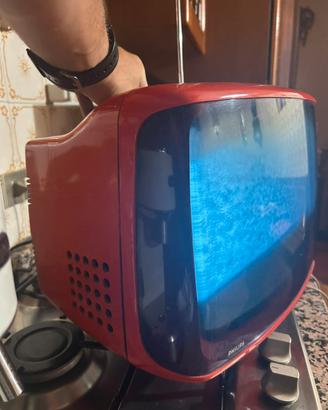 TV Vintage Portatile Philips Anni '70/'80