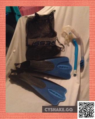 Set per Snorkeling e Immersioni---coMe nuoVI-