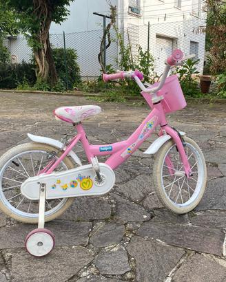 bicicletta con rotelle 14"