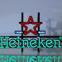 Insegna luminosa Heineken