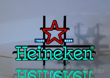 Insegna luminosa Heineken
