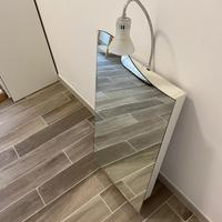 Specchio 90x48x12 con faretto luce
