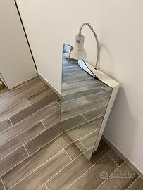 Specchio 90x48x12 con faretto luce