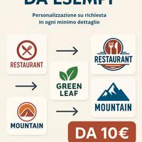 🎨 Creo Loghi da Esempi – Personalizzati con Intel